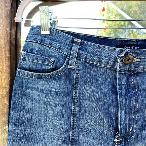 Boho Denim Skirt - Picture 3 of 9